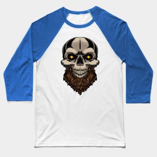 colored scull Baseball T-Shirt